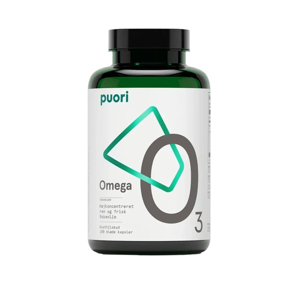Puori omega 3 fiskeolie